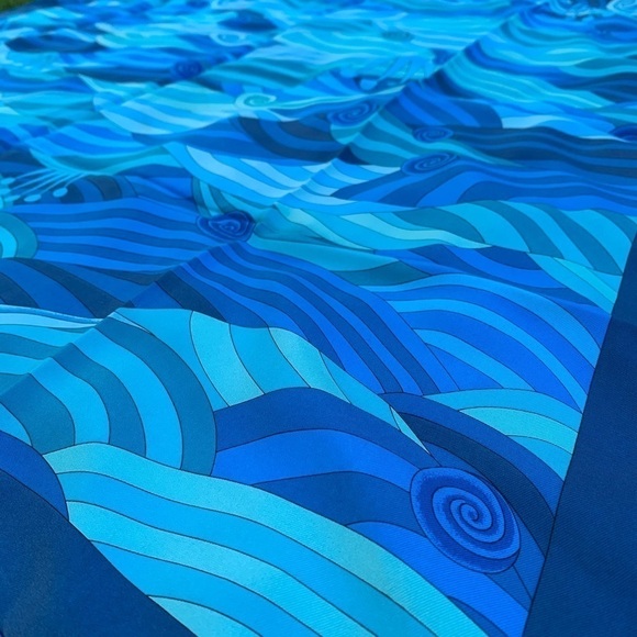 Authentic Rolex Silk Scarf | Made in France - Picture 4 of 5